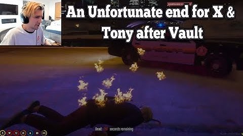 An Unfortunate end for X & Tony after Vault | No-Pixel 3.1