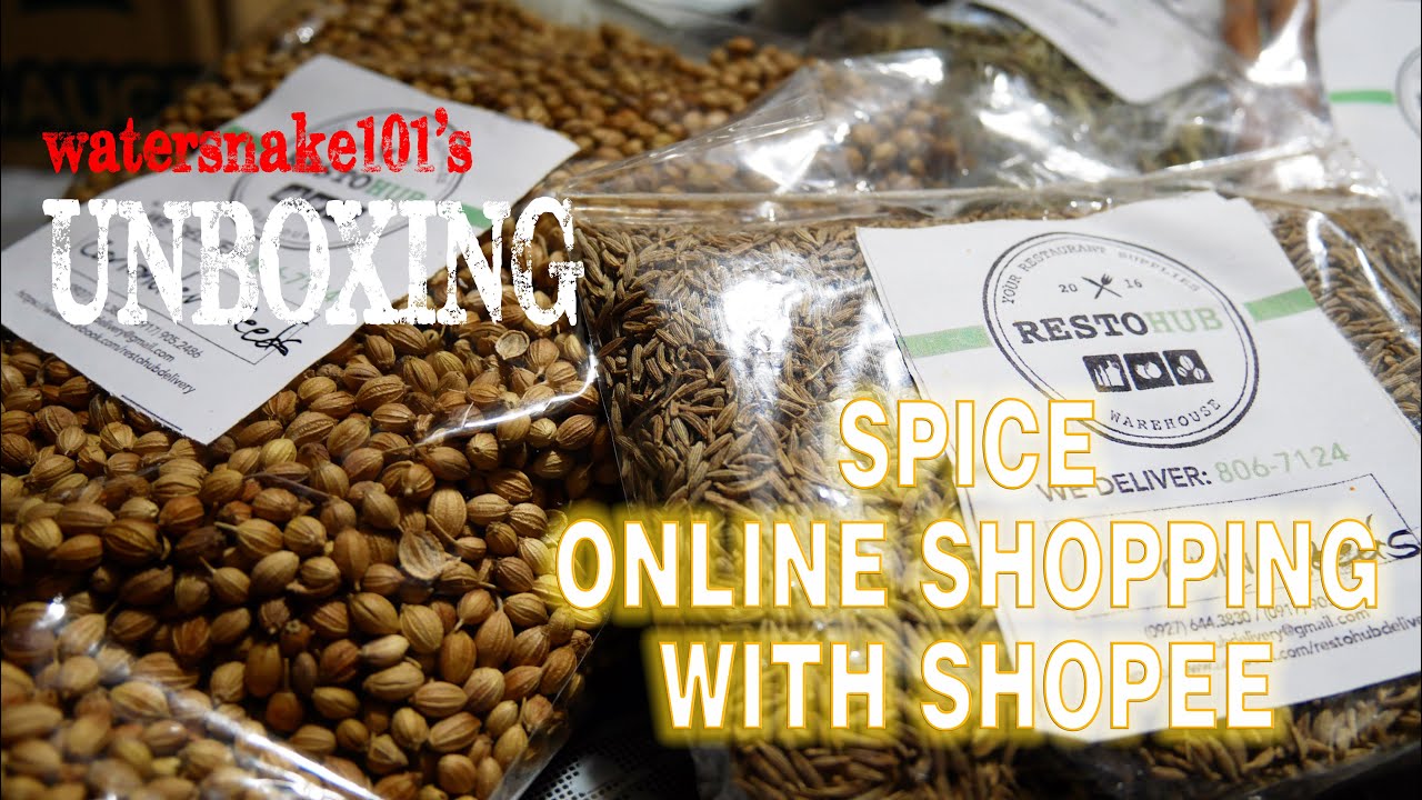 Spice Online Shopping with Shopee │Water Snake 101