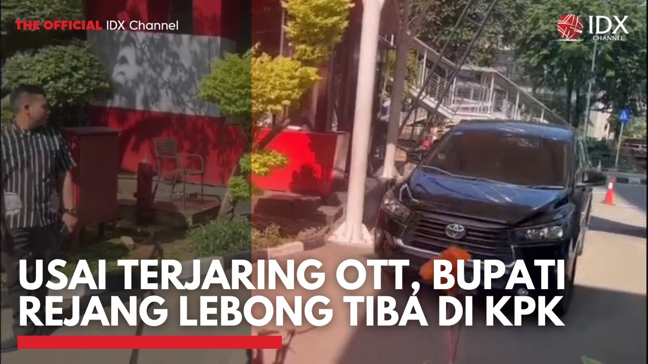 Usai Terjaring OTT, Bupati Rejang Lebong Tiba di KPK | IDXC UPDATE