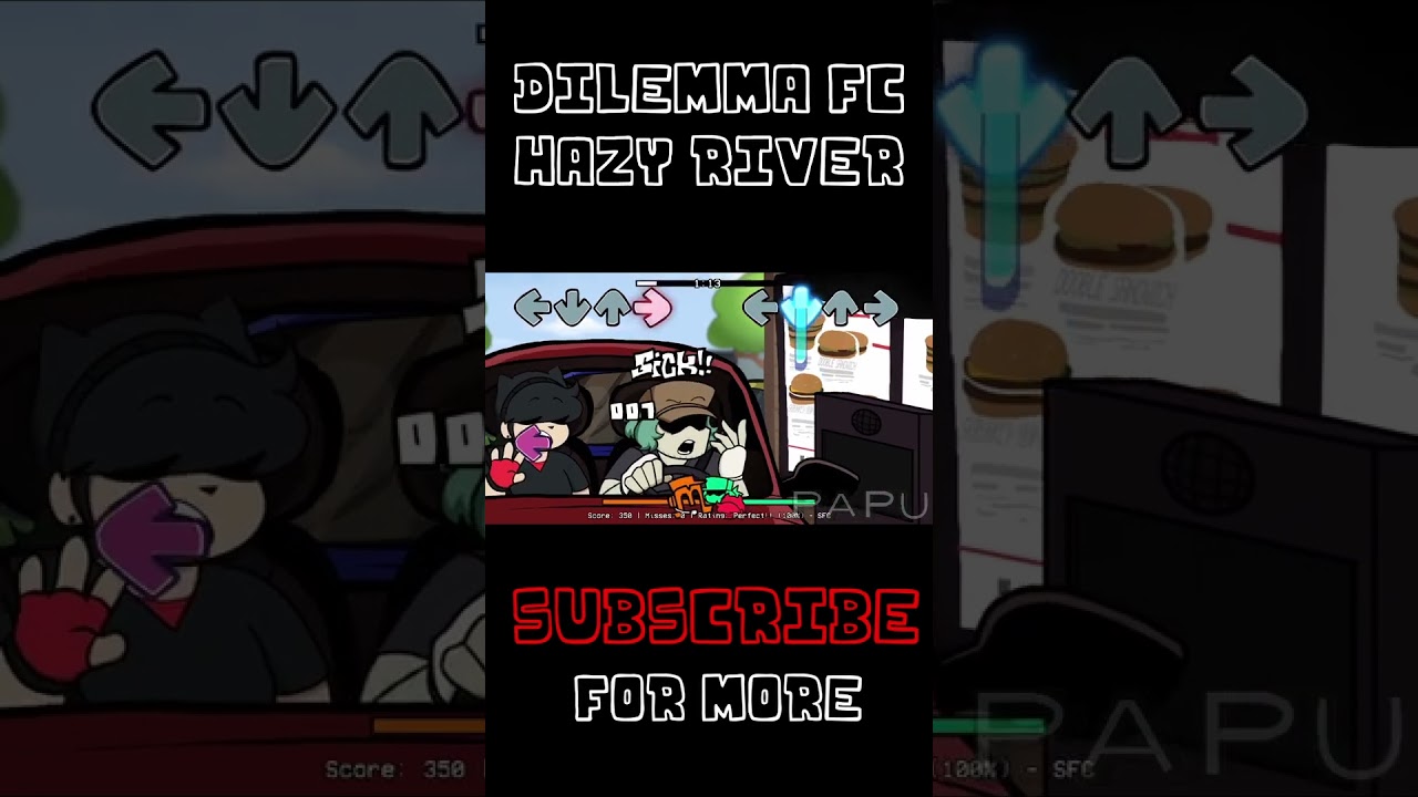 Dilemma Full Combo (GFC) Part 1 | Friday Night Funkin' Hazy River Funsies