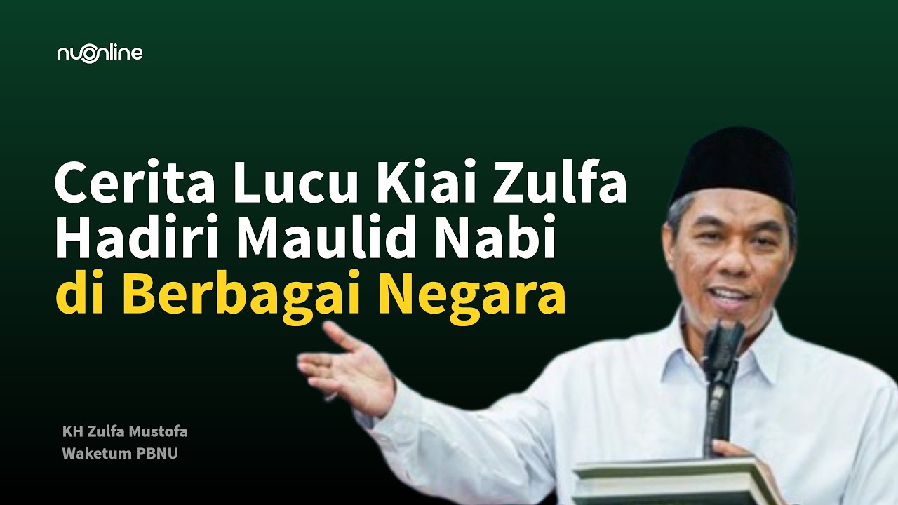 [Full] Ceramah Memperingati Maulid Nabi Muhammad saw Kiai Zulfa Mustofa di Ambon Maluku