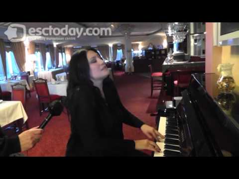 FYR Macedonia: Eurovision Song Contest 2012: Kaliopi Impromtu crno i belo (Black and White)