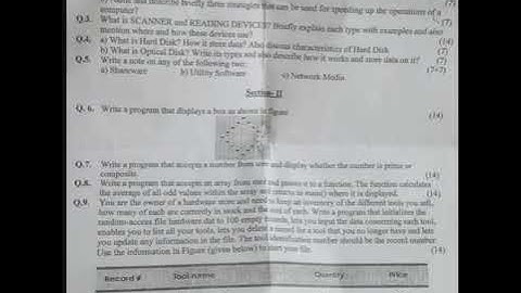 bsc visual basic paper 2021 || bsc\ads past paper computer || visual basic papar 2021