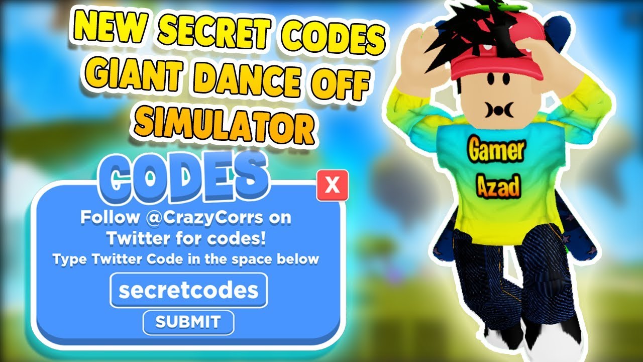 ALL NEW CODES ROBLOX GIANT DANCE OFF SIMULATOR 2 YouTube