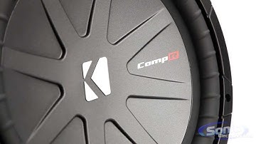 Kicker CompR Car Subwoofers | New CVR Kicker Subs