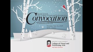 2018 Northern Illinois University College of Performing Arts Convocation