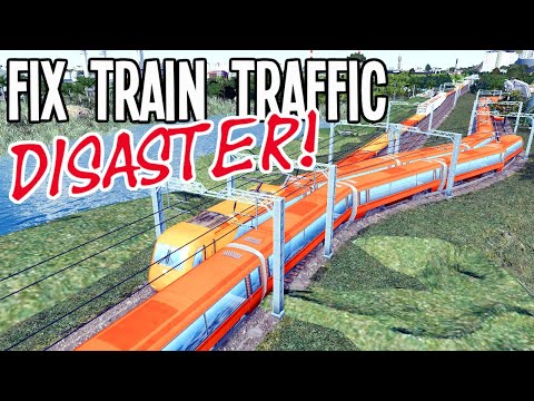How to Troubleshoot Train Traffic & Fix it! (Cities Skylines)
