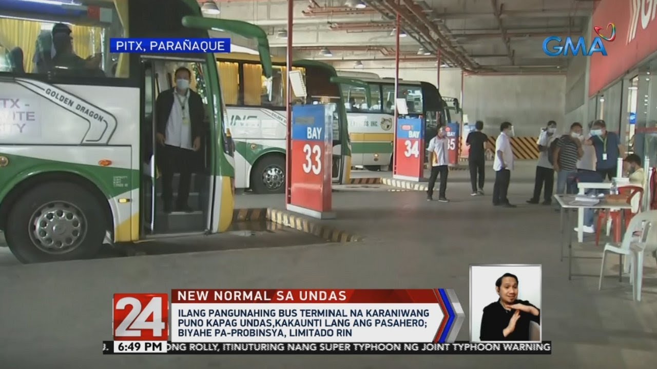 24 Oras Ilang pangunahing bus terminal na karaniwang puno kapag Undas kakaunti lang ang pasahero