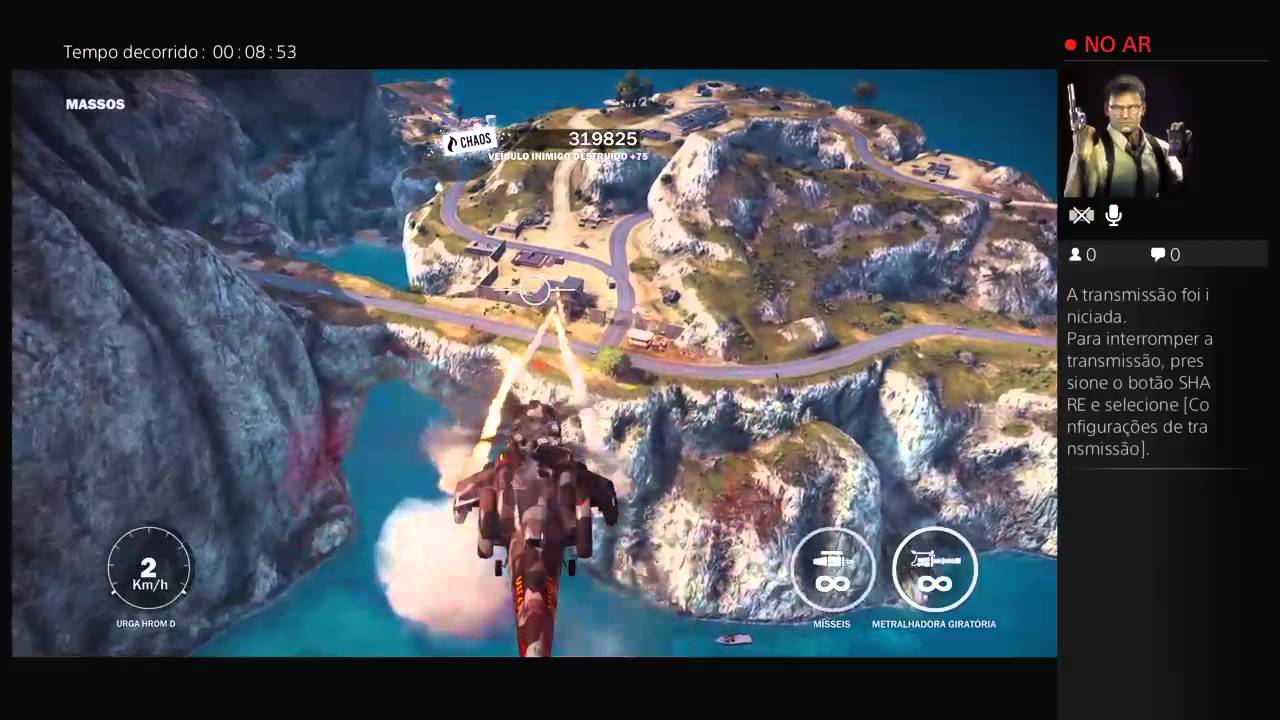 LiveStream de Just Cause 3 Episódio 16 Petra Espia Bassa (Parte 2