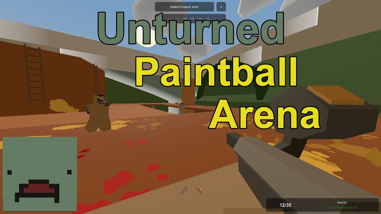 Paintball Arena PVP w/The Boys Unturned Private Server YouTube