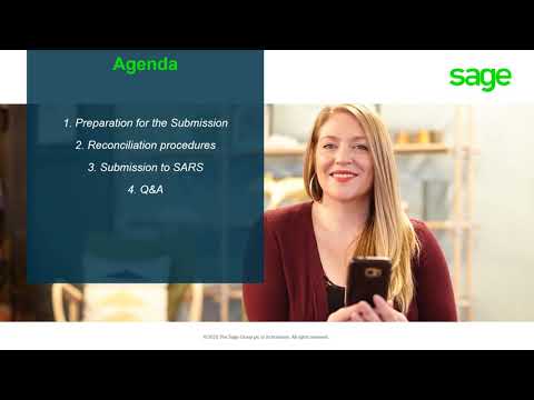 Sage AME Webinar - SARS Interim Reconciliation Submission