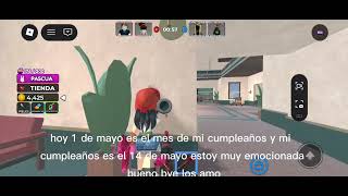 Mi cumpleaños es el 14 de mayo 