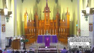 Fourth Sunday of Advent - December 21st, 2025 - 10:00am