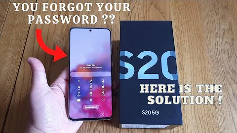 Samsung S20/S20+ How to Remove or Bypass forgotten password/fingerprint/ hard reset