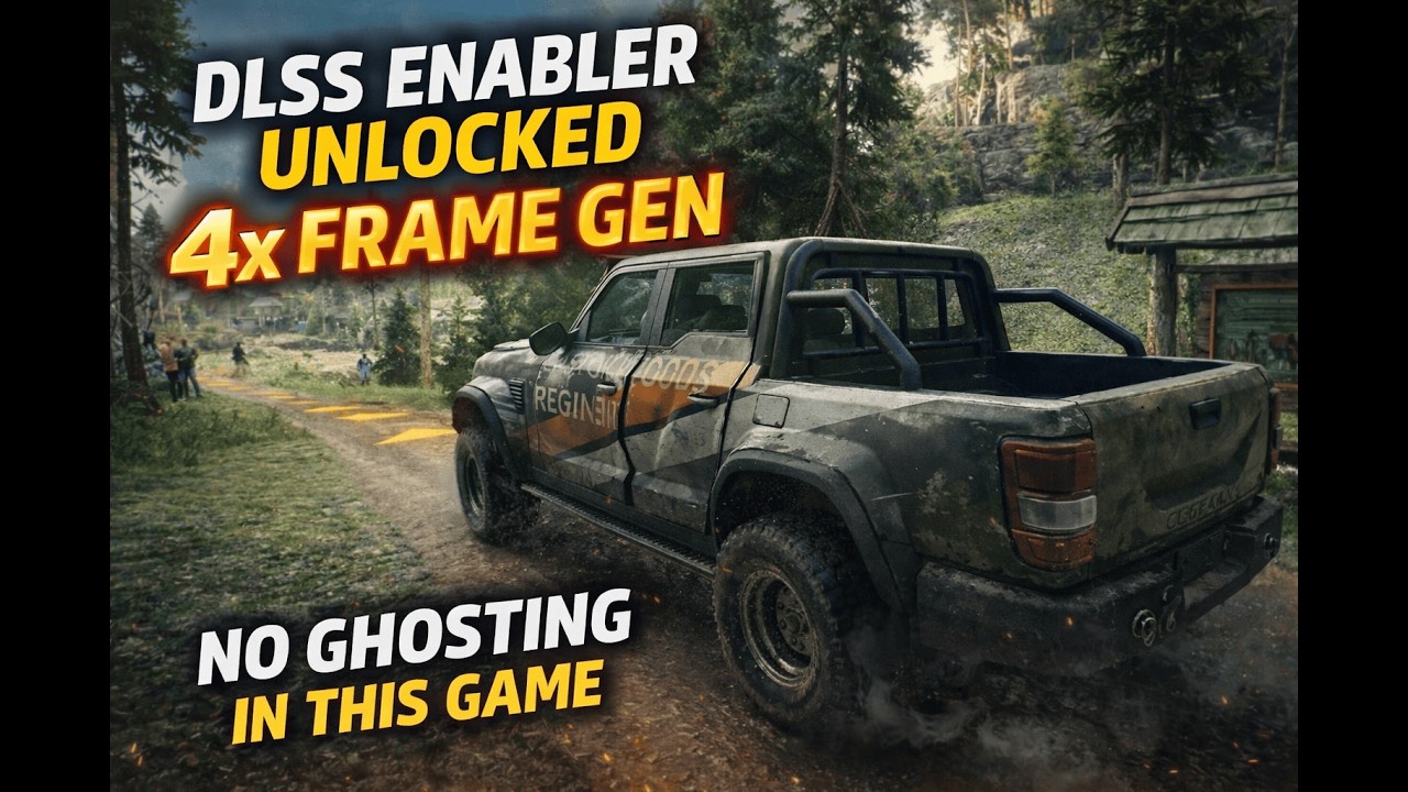 DLSS Frame Generation 4X Unlocked on ANY GPU? DLSS Enabler Test on RTX 3060 Ti