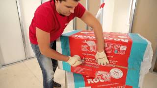 Монтаж ROCKWOOL АКУСТИК БАТТС: несущая стена, перегородки