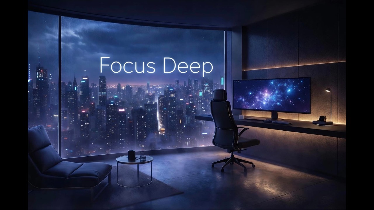 Música Para Concentrarse 🎧 Trabajo Profundo y Flujo Mental 🍃 Perfecto Para Estudiar y Trabajar