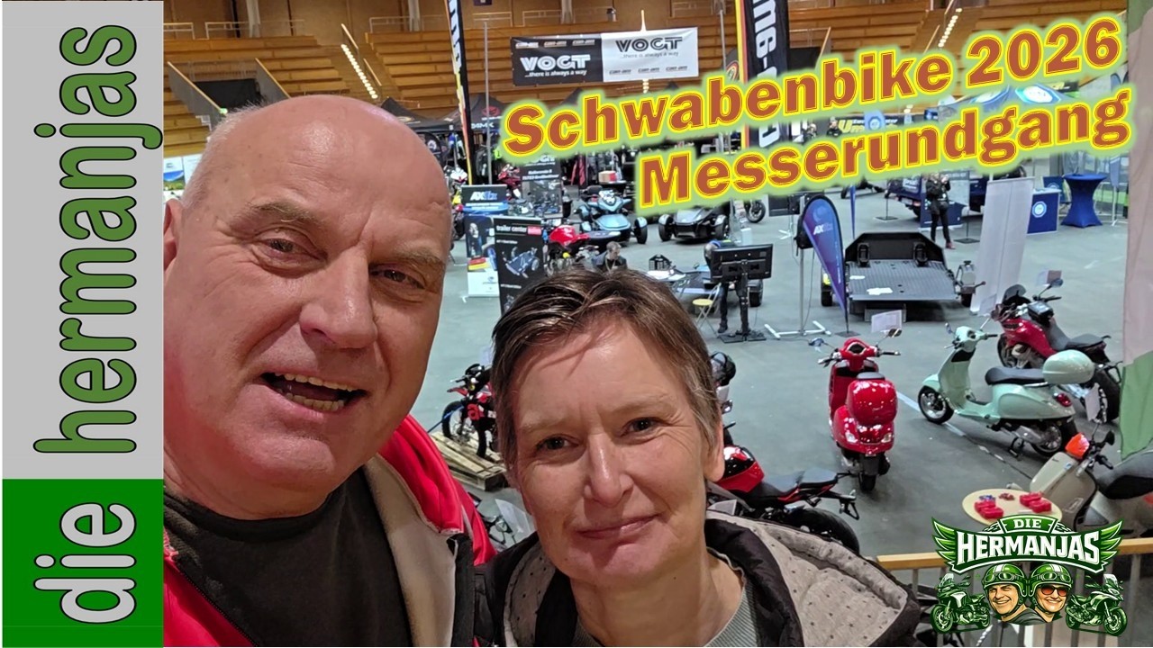 Schwabenbike 2026.... Messerundgang per Handy. Haben nicht gedacht, dass die Messe so gut ist!