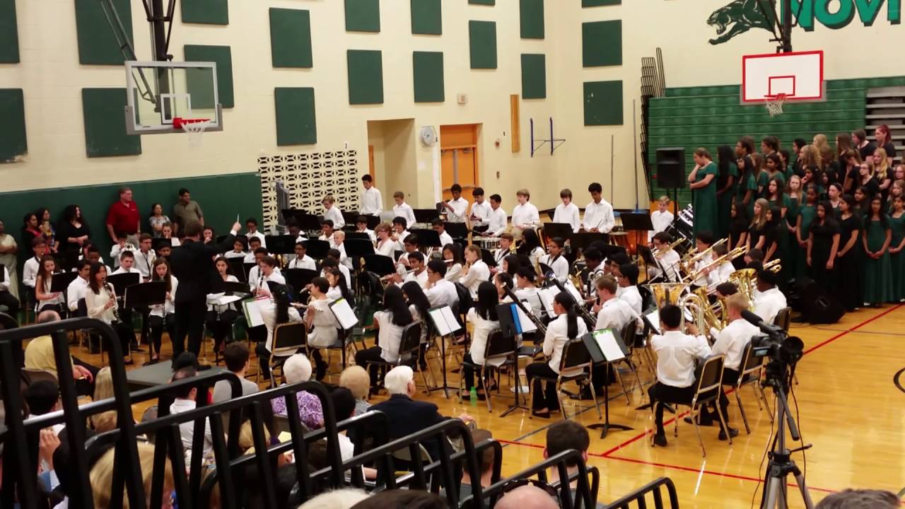 Novi Middle School 8th grade Symphony band The Red balloon YouTube