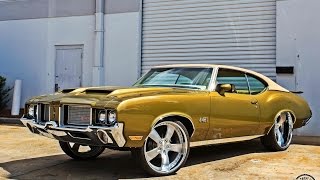 Monster Customs : Oldsmobile 442 on 22/24" Wheels