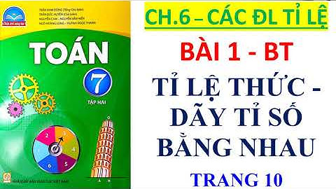 Giải bài tập toán sgk lớp 7 tập 2