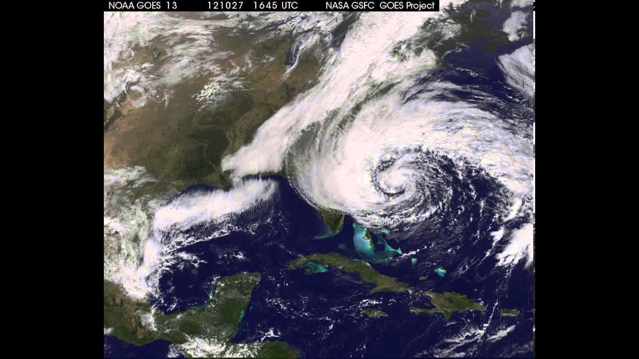 GOES-13 Sandy Superstorm