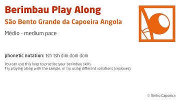 Berimbau Loop - São Bento Grande da Capoeira Angola (medium pace)