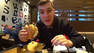 ОБЗОР НОВЫХ БУРГЕРОВ ИЗ MCDONALDS