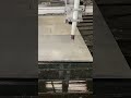 Cutting 1/2” Aluminum Plate on CNC Plasma🔥 #cnc #plasmacuttingmachine