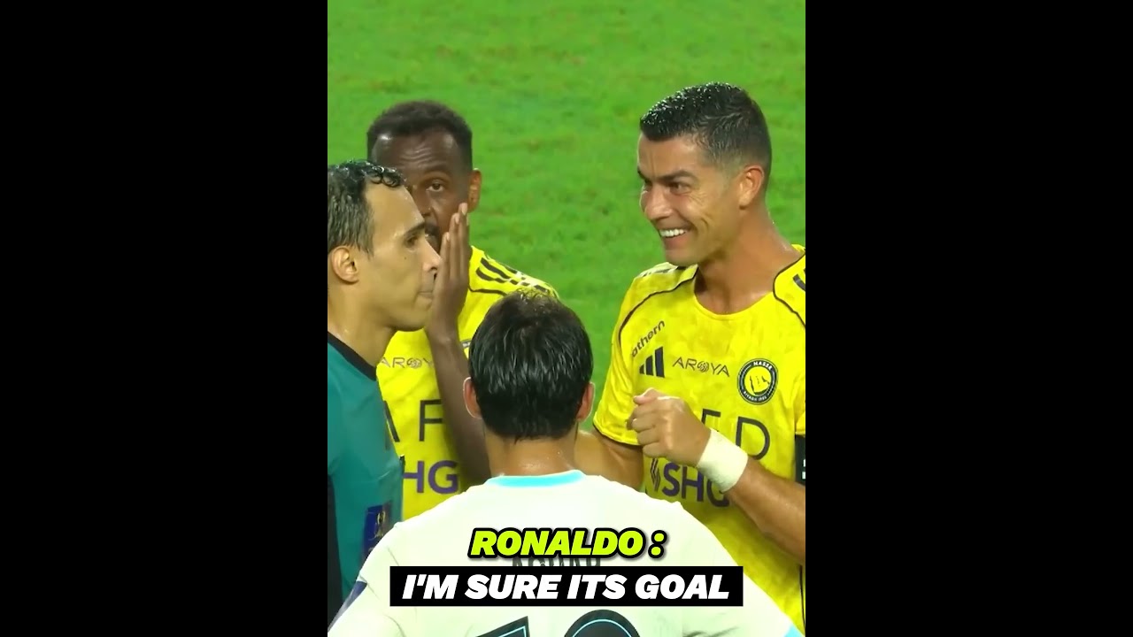 Ronaldo goal sense 💀