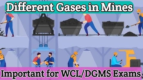 Different Gases MCQ || Most Important for Gas Testing /WCL Mining Sirdar Examination || DGMS Exams