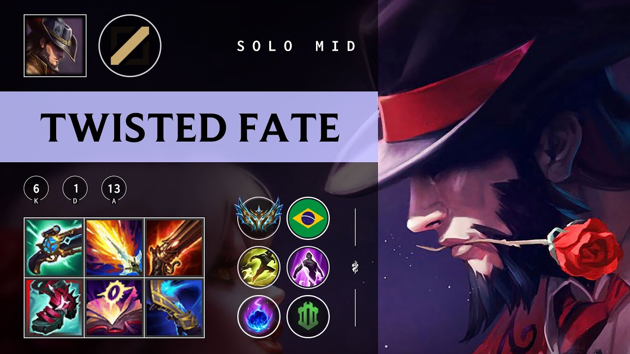 Twisted Fate Mid vs Viktor - BR Challenger Patch 25.22