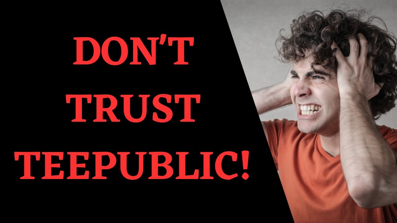 This is why you should never trust Teepublic! YouTube