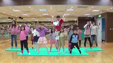 The Little Apple 小蘋果 筷子兄弟 小苹果 舞蹈鏡面教學 波波星球 幼兒律動 泡泡哥哥 小蘋果 兒童