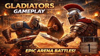 GLADIATORS Gameplay – Epic Arena Battles | Warrior Combat & Legendary Fights screenshot 1