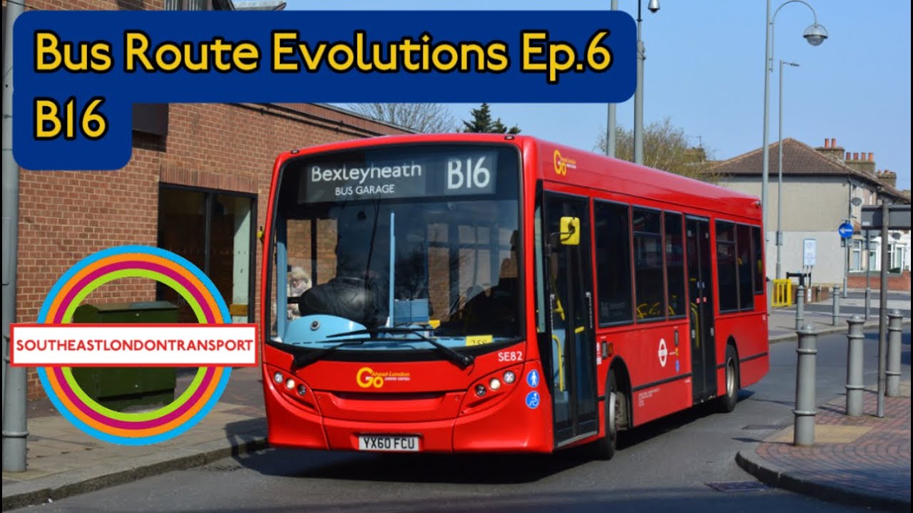 Evolution of route B16 [Bus Route Evolutions Ep.6] - YouTube