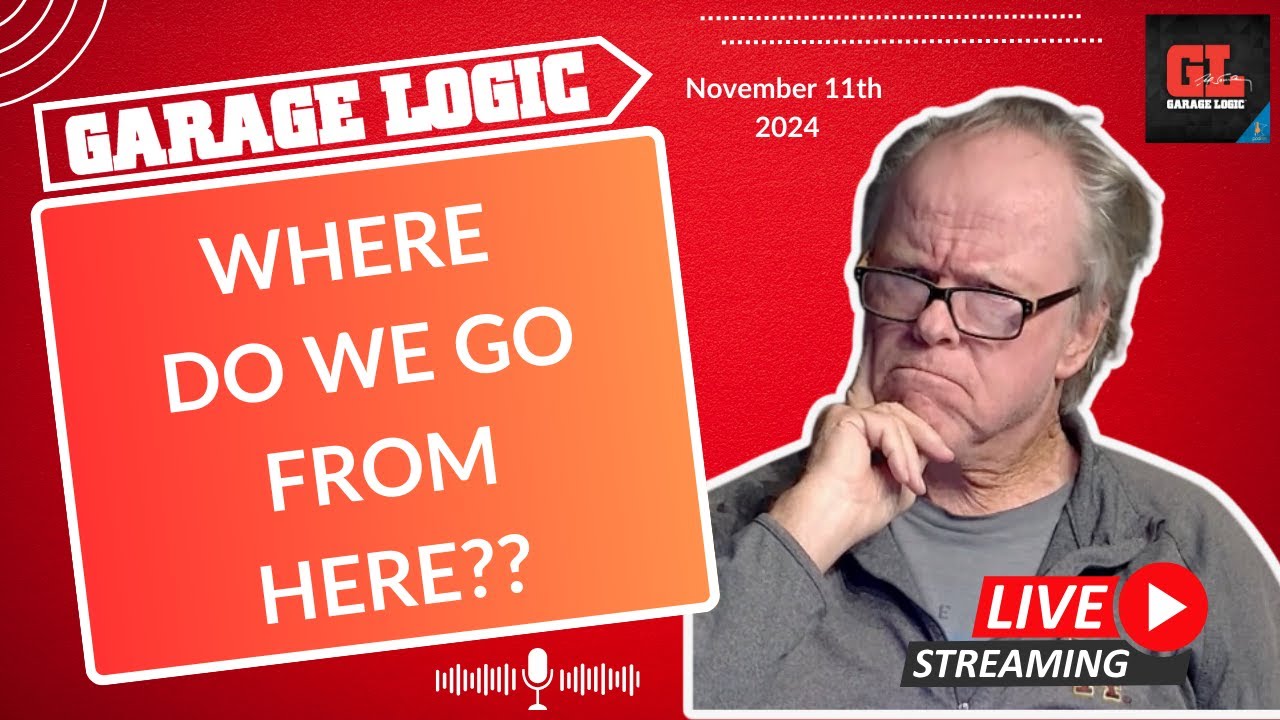 Garage Logic Live Stream Monday November 11th 2024 - YouTube