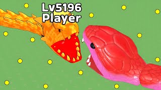 SNAKE GAME Left Alone in the Arena! I Destroyed Everyone in Snake Clash 🪱 💀 💥 