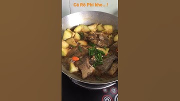 Cá Rô Phi kho...!Món ăn dân dã miền Tây quê em...!