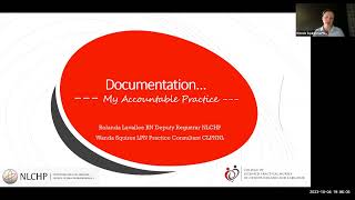 Documentation: My Accountable Practice