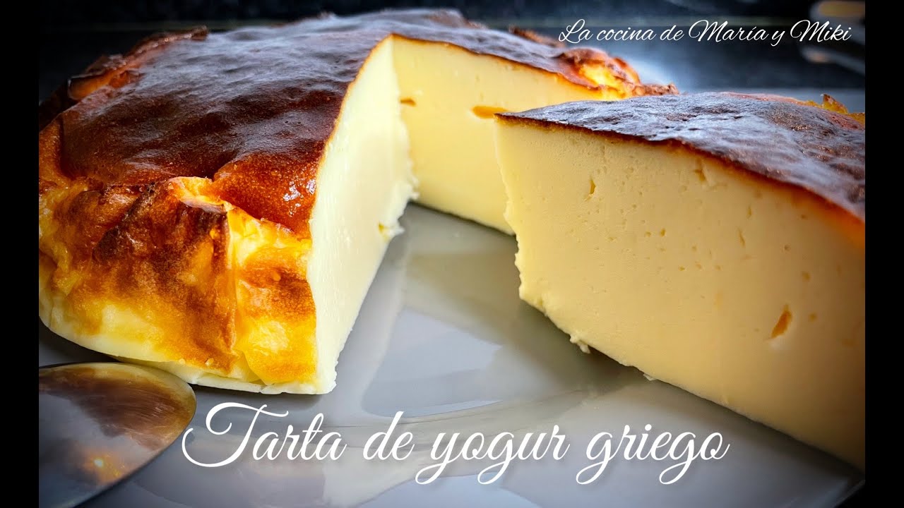 TARTA DE YOGUR GRIEGO EN FREIDORA DE AIRE | La tarta más fácil!! 🤪