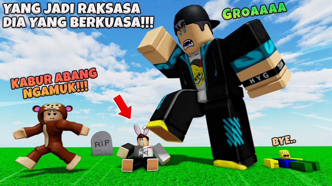 INJAK-INJAK!! Menjadi RAKSASA Dan Mengalahkan NYEMOT NAKAL