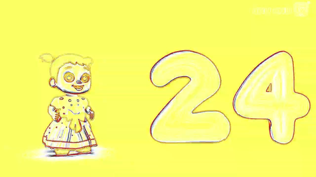 LETS COUNT NUMBERS 21 -  25 W/ NEON EFFECTS (Sponsored by SPARTA PITCH)