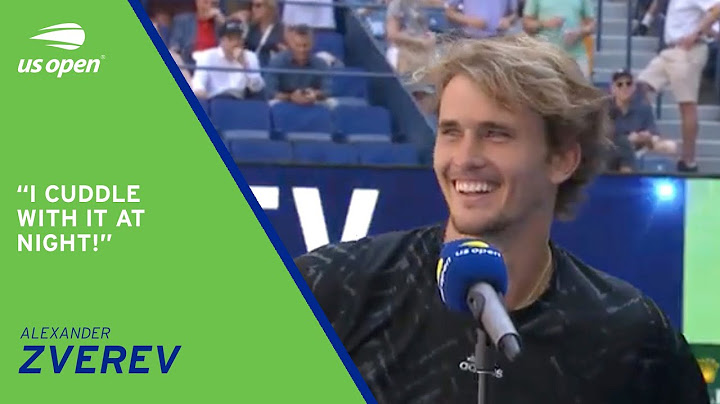 Alexander Zverev On-Court Interview | 2021 US Open Round 4