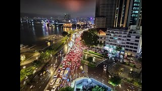 Explore Vietnam: Ho Chi Minh City on a Wet Night, Vietnam