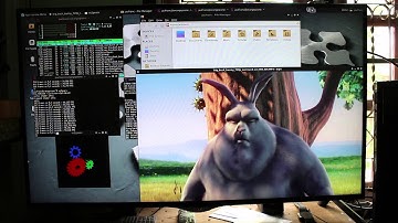 Orange Pi One Board Armbian Demo (3D Graphics and Hardware Video Decode)