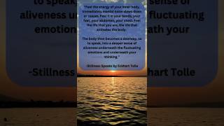 Stillness Speaks By Eckhart Tolle