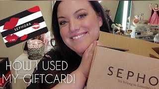 How to Use that Sephora Giftcard! Perfume, Makeup, and more!