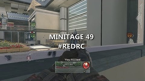 A Modern Warfare 2 Minitage - 49 #RedRC @Red_Formula @GameGandhi @RedKiwiz