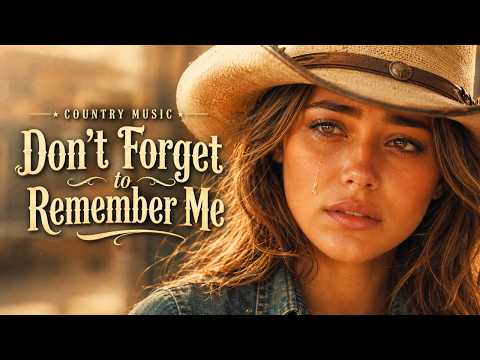 Don’t Forget to Remember Me – Classic Country 70s Cover | Slow Emotional Country Song